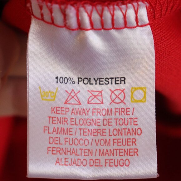 Vintage Y2K Umbro Zip Up Training Jacket Red/Navy Men's Size Small - Picture 9 of 9